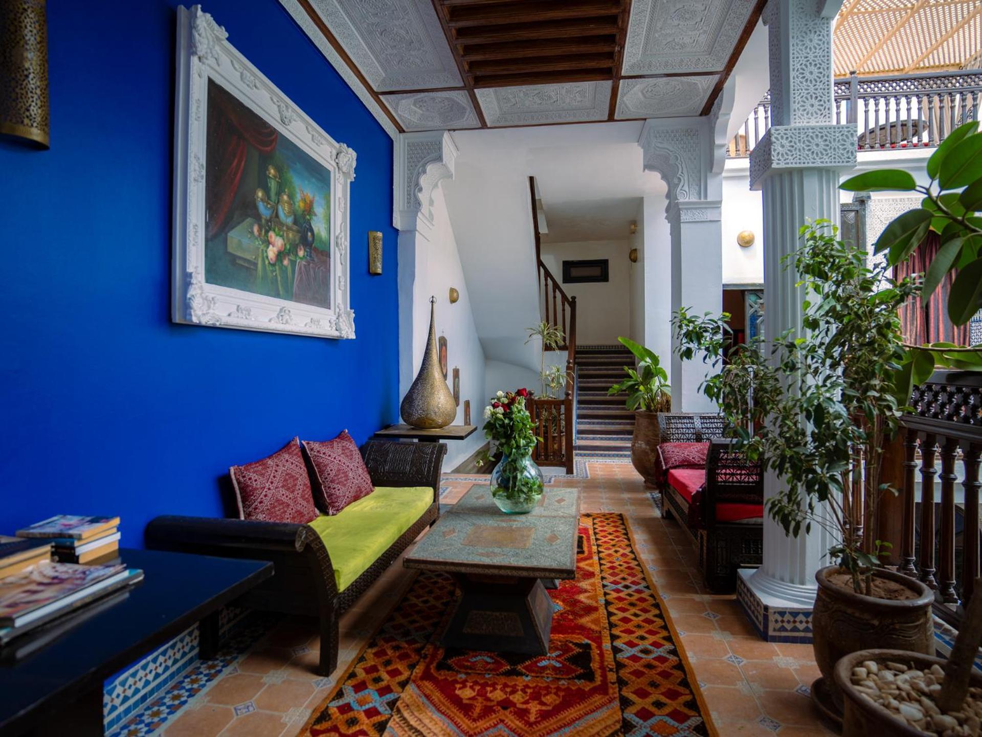 ริยาด 58 บลู Hotel มาร์ราเกช ภายนอก รูปภาพ