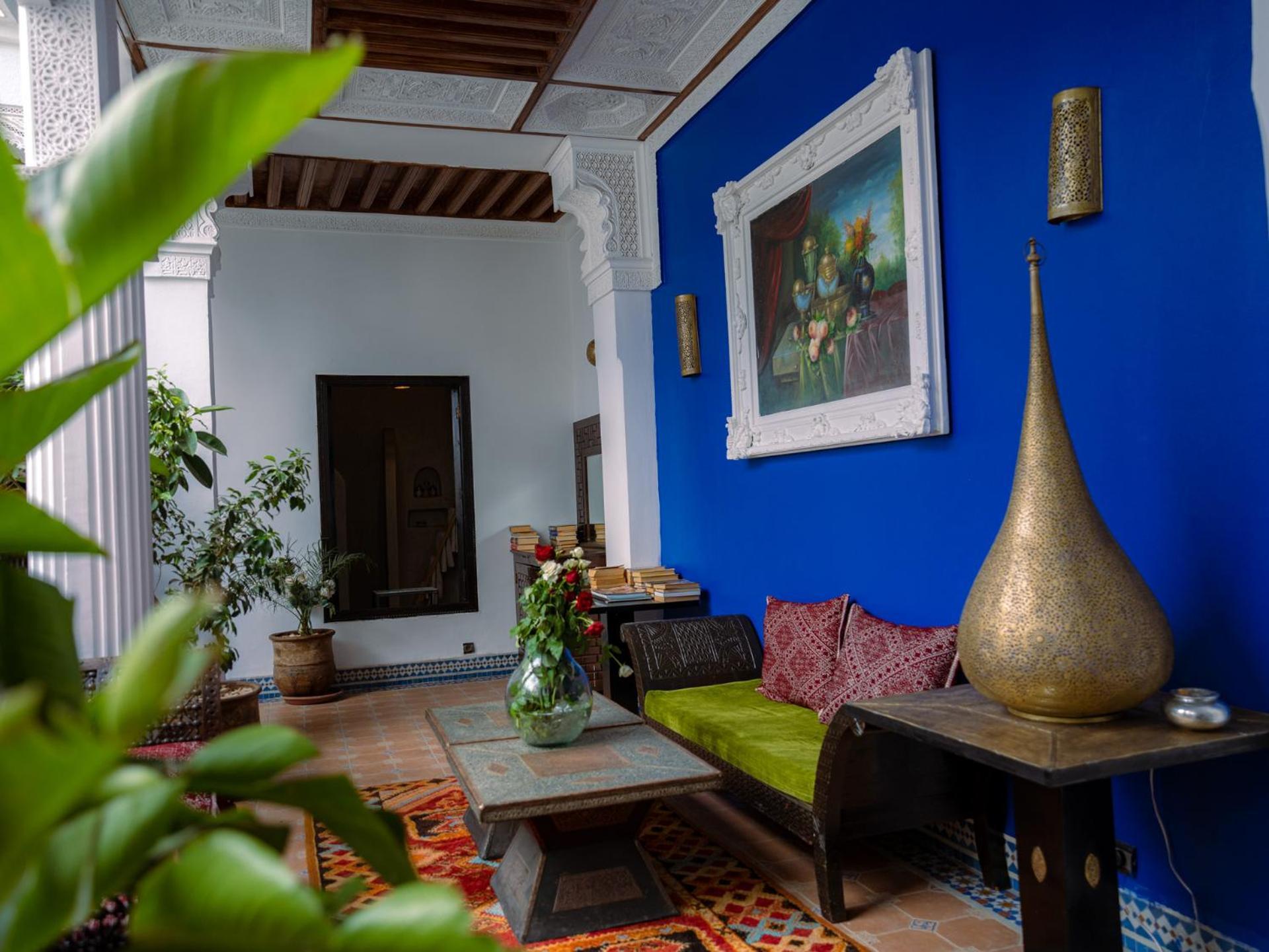 ริยาด 58 บลู Hotel มาร์ราเกช ภายนอก รูปภาพ
