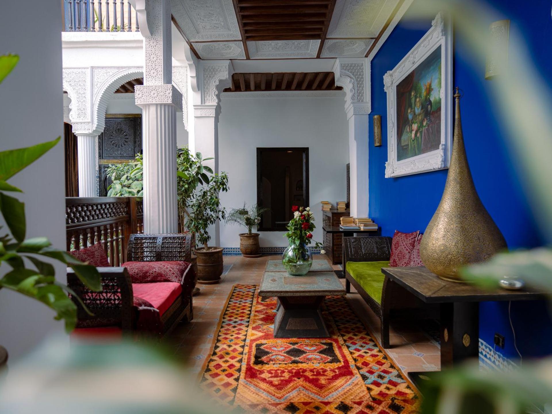 ริยาด 58 บลู Hotel มาร์ราเกช ภายนอก รูปภาพ