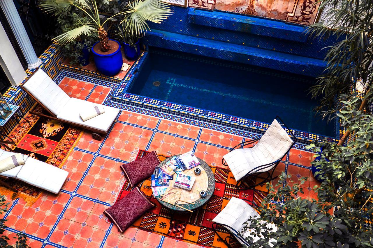 ริยาด 58 บลู Hotel มาร์ราเกช ภายนอก รูปภาพ